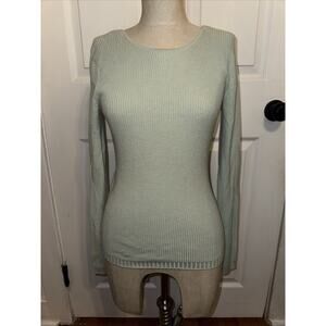 Lululemon‎ Wrap It Back Sweater Sea Breeze Size 6 Cashlu Long Sleeve Mint Green